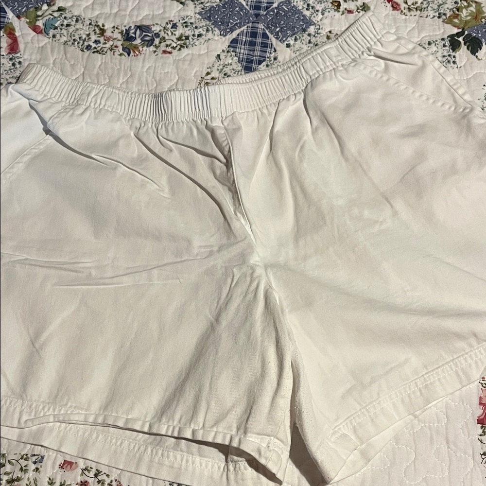 White Stag Women's White Athletic Shorts